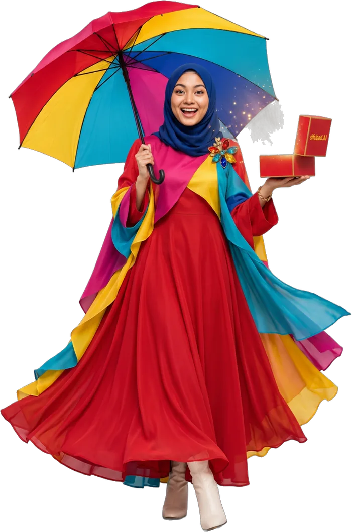 Camelia membuka kotak pelancaran sifubad.AI